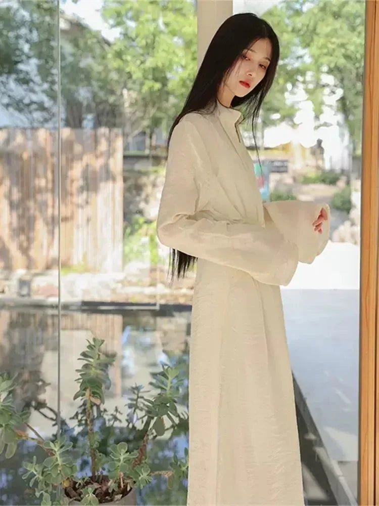 Luxury Linen Maxi Dress