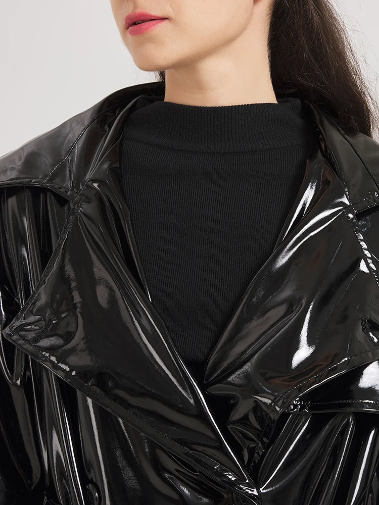 Noir Allure Trench