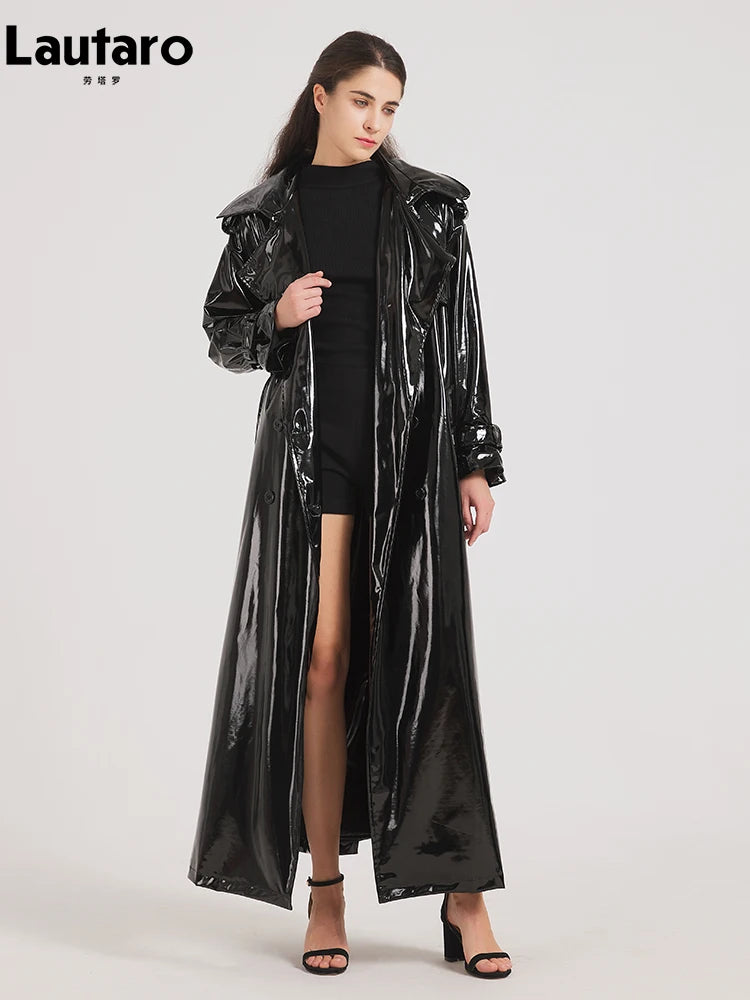 Noir Allure Trench