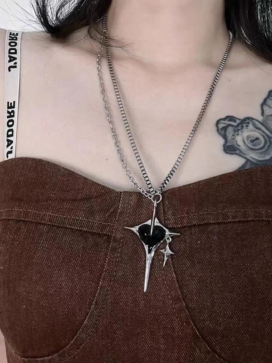 Starburst Pendant Necklace