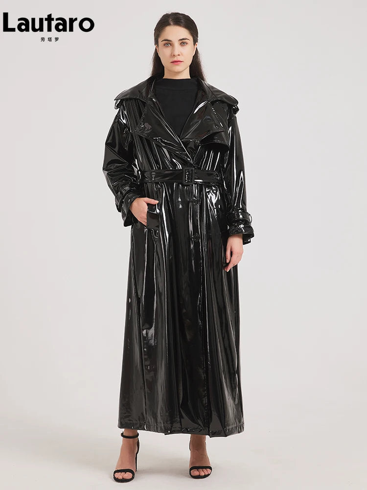 Noir Allure Trench