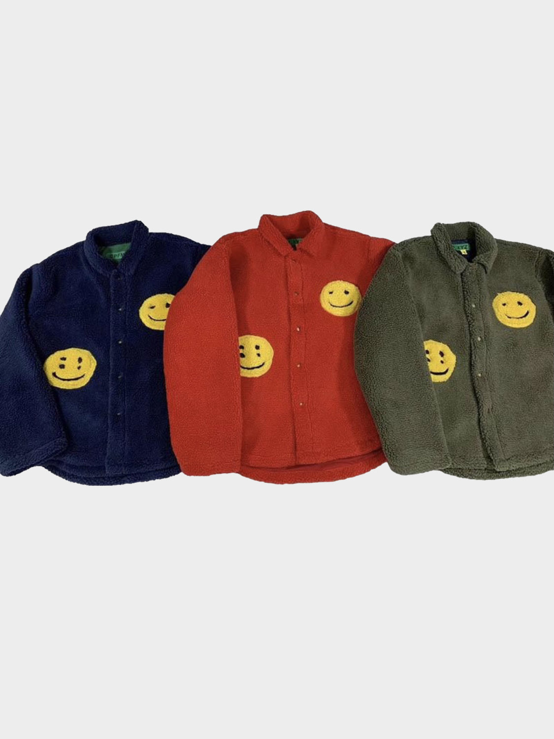 Smiley Face Jacket Coat