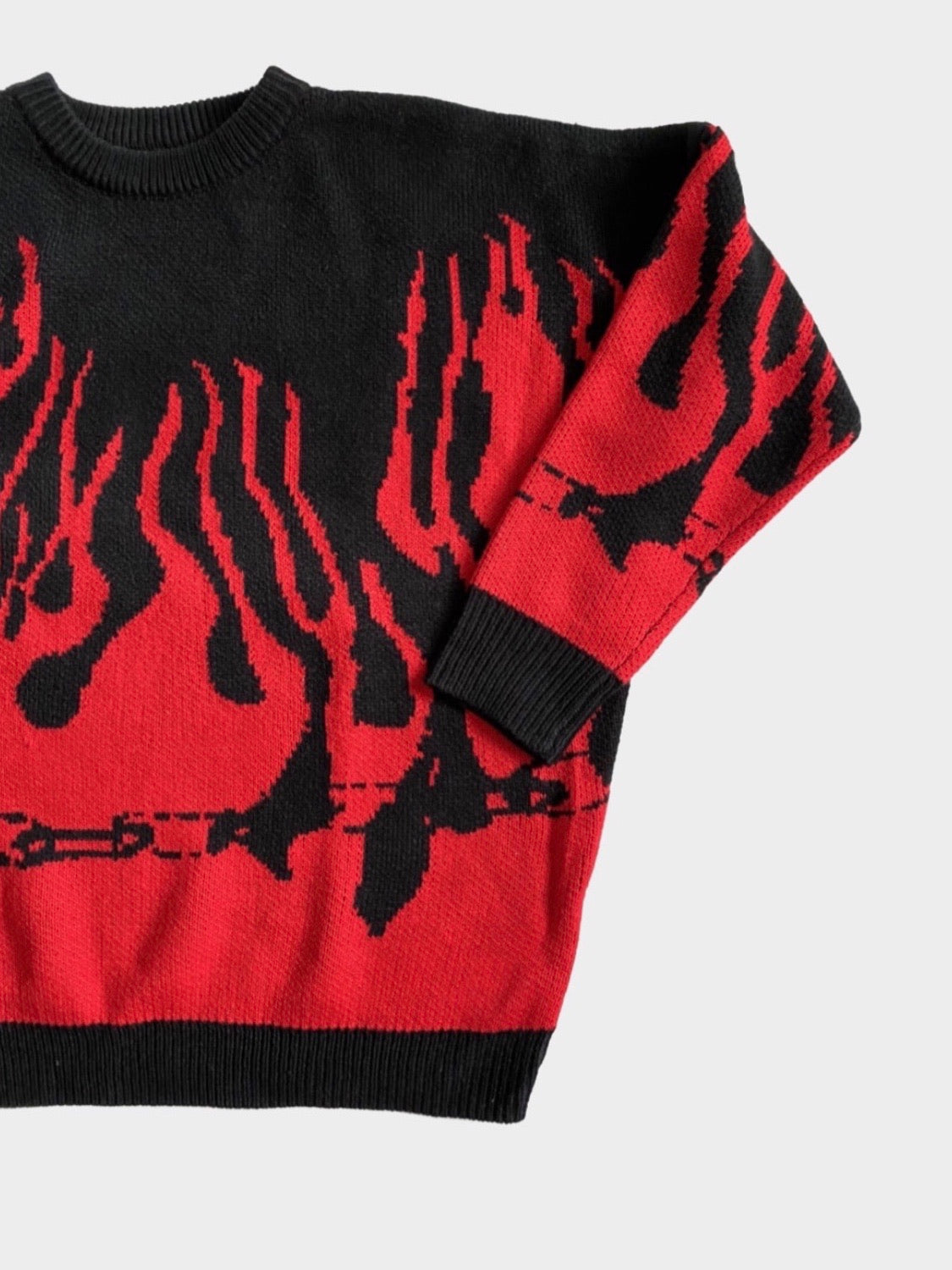 FLAME KNITTED SWEATER