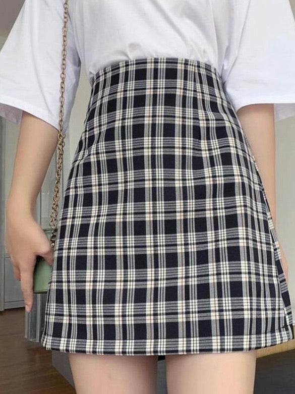 Skirt vintage plaid