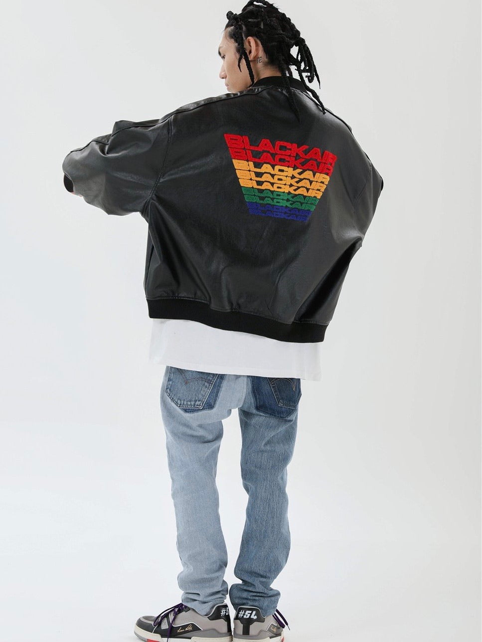 Embroidery letters jacket