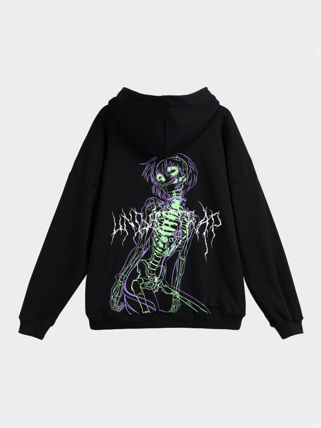 Skeleton oversize hoodie