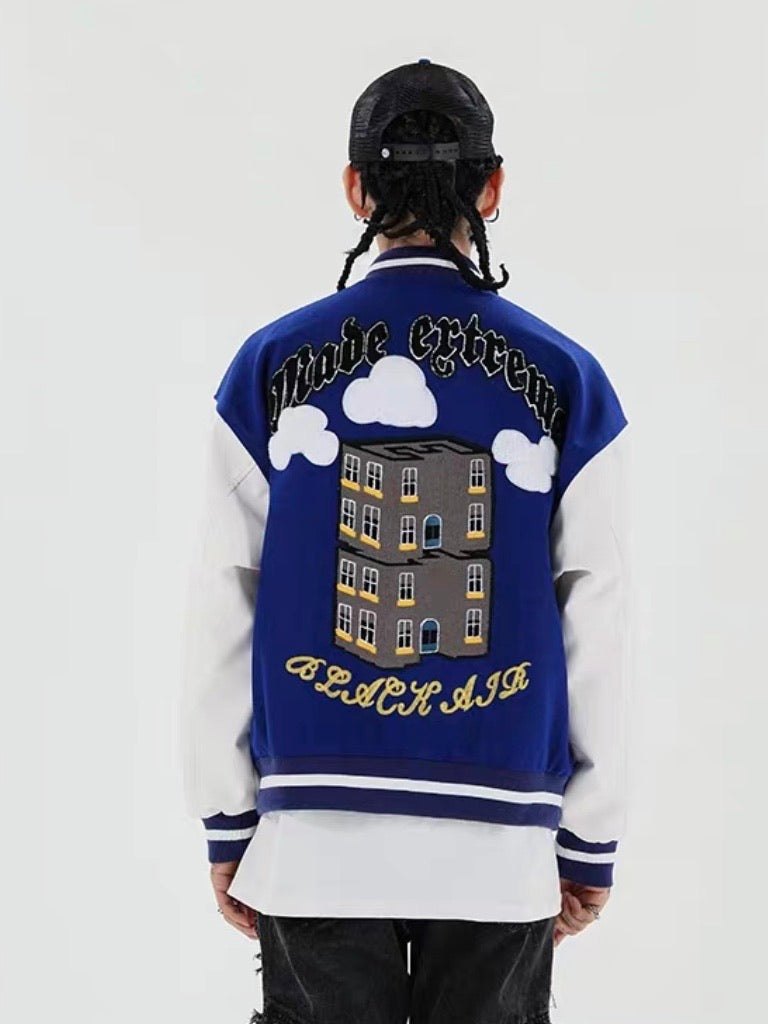 Bomber jackets embroidery