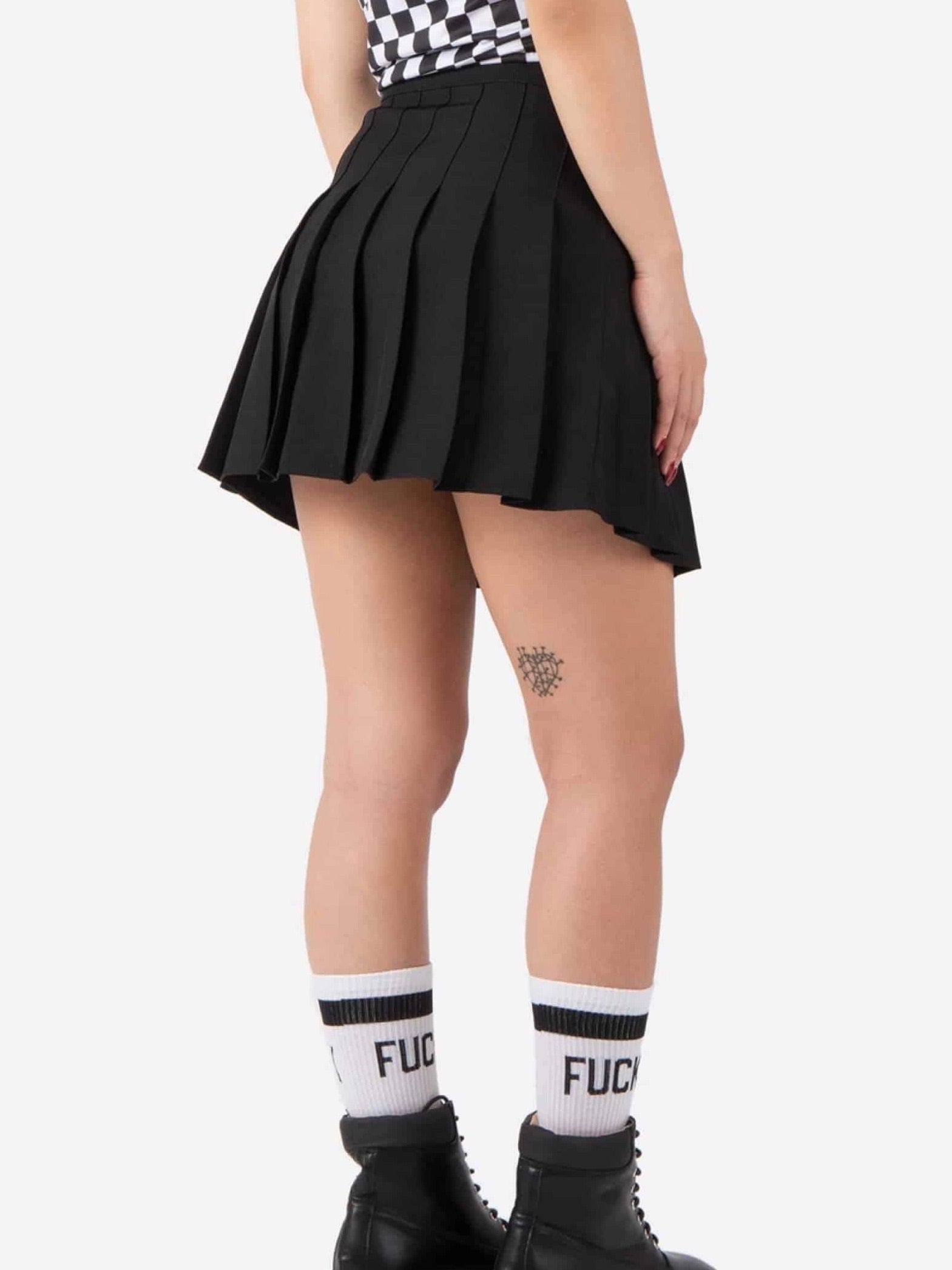 CLUELESS HIGH WAISTED MINI SKIRT