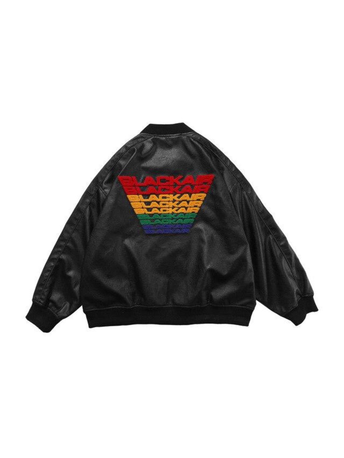 Embroidery letters jacket