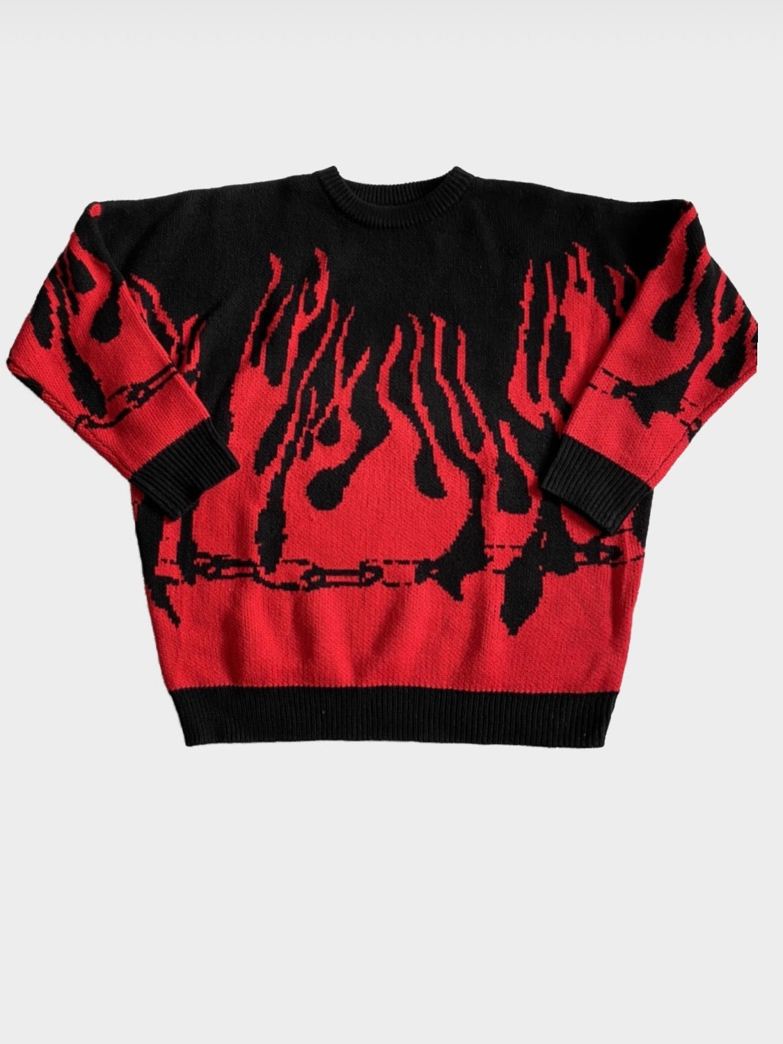 FLAME KNITTED SWEATER