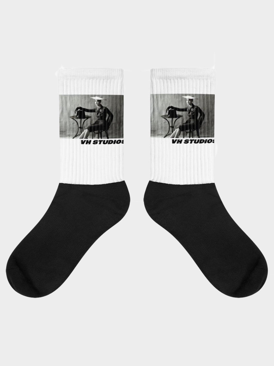 WHITE SOCKS VH STUDIOS™ ELEGANCE