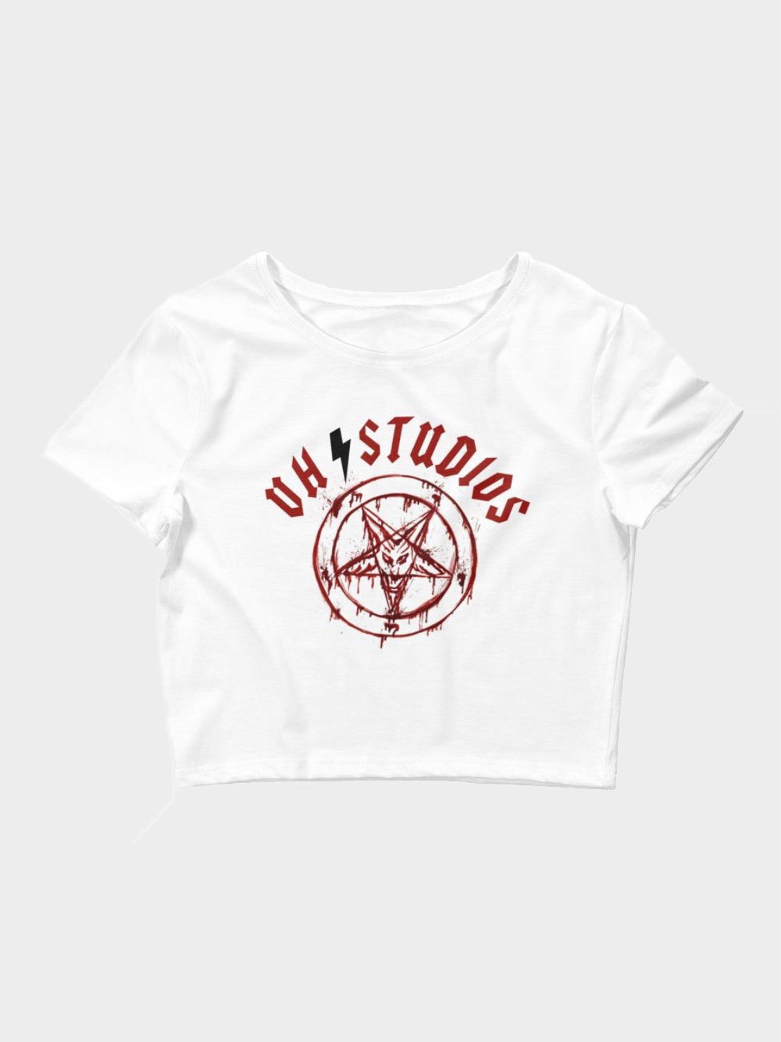 Crop Top " pentagram "