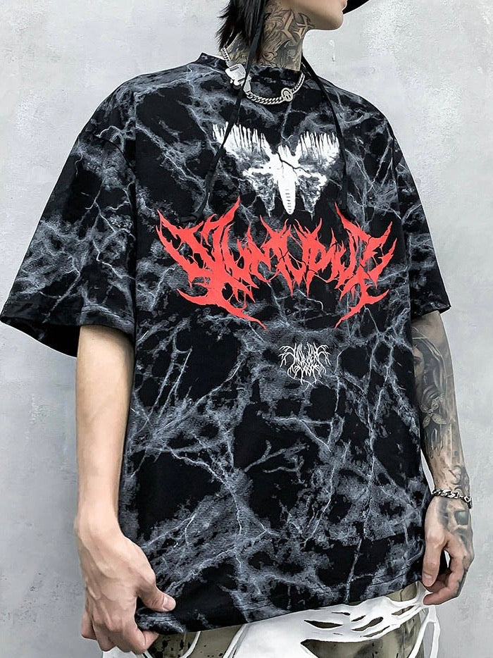 T-shirt oversize dark