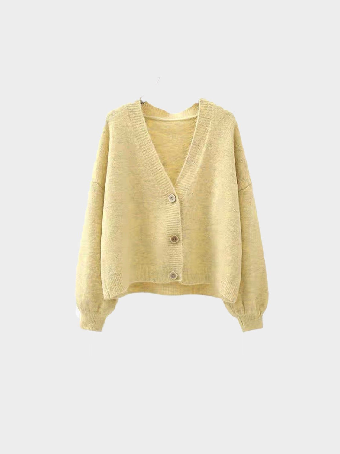 Cardigans oversize V neck