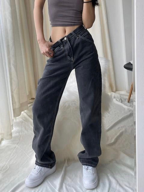 Hight waist boyfriend jeans