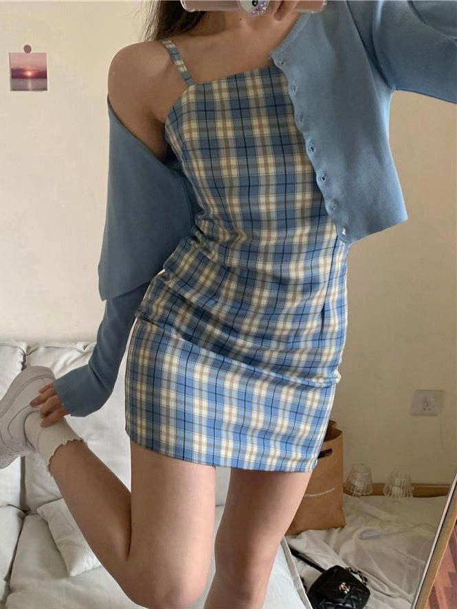 Mini dress slim