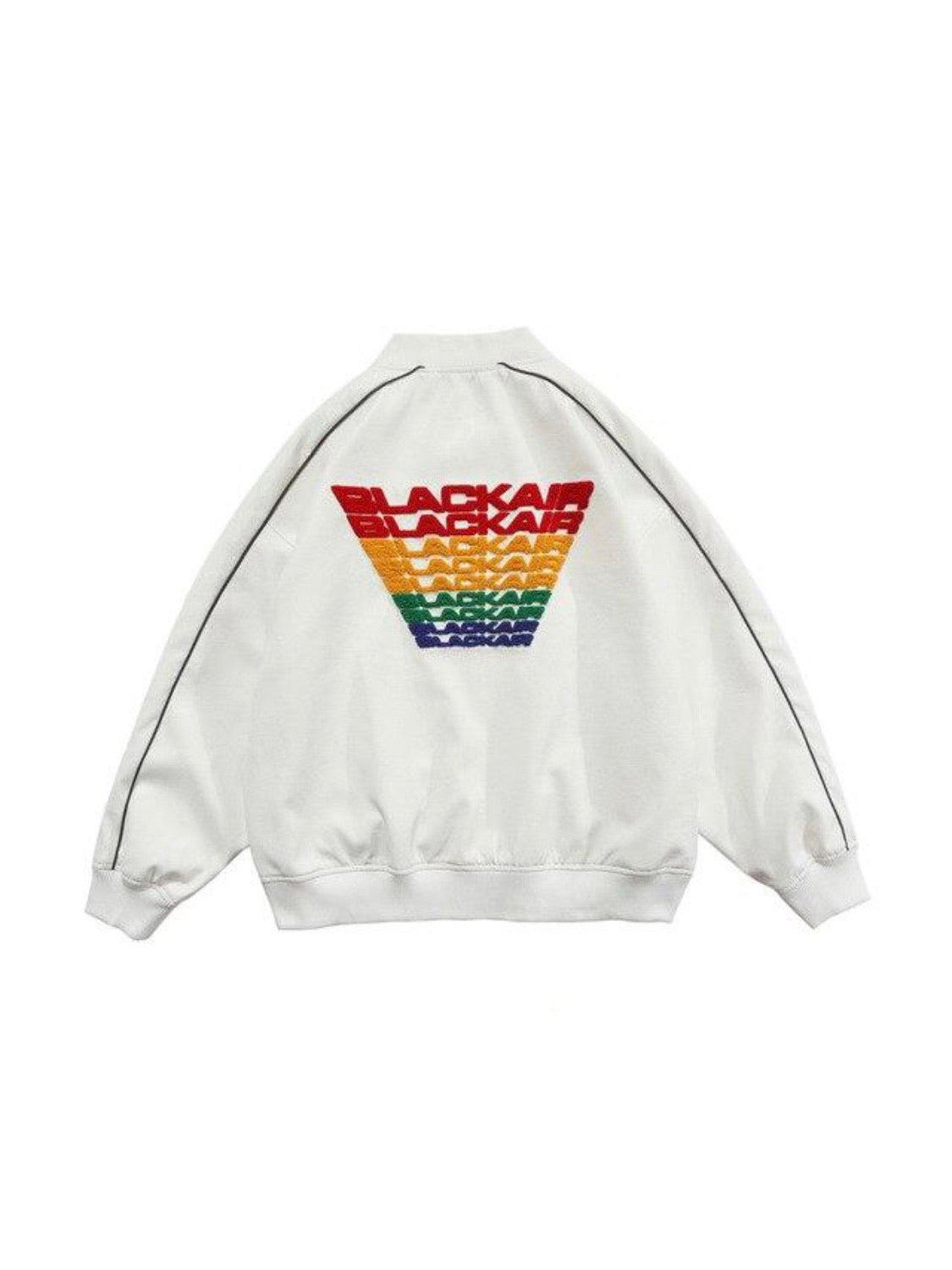 Embroidery letters jacket