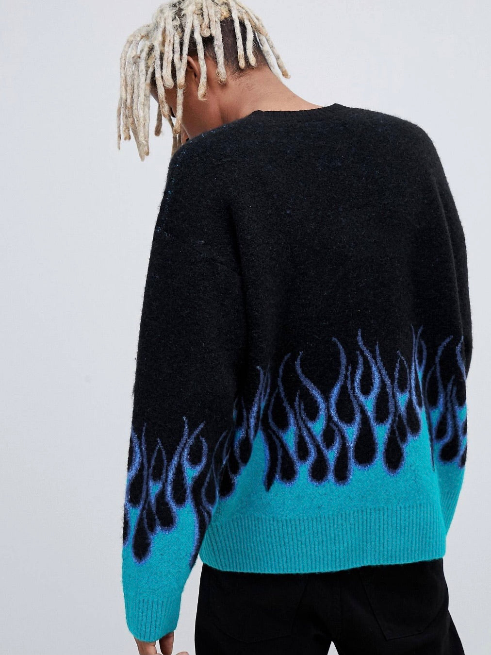 BLUE FLAME KNITTED