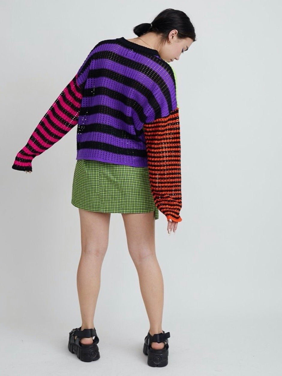 Double feature knit oversize