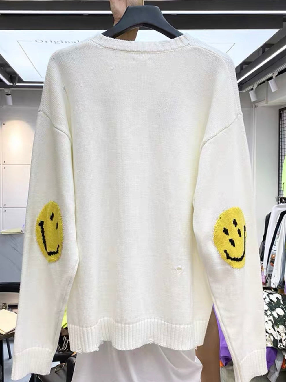 Pullovers oversize Smiley